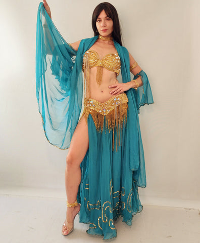 Alexandria Skirt With Armbands/Veil 25415