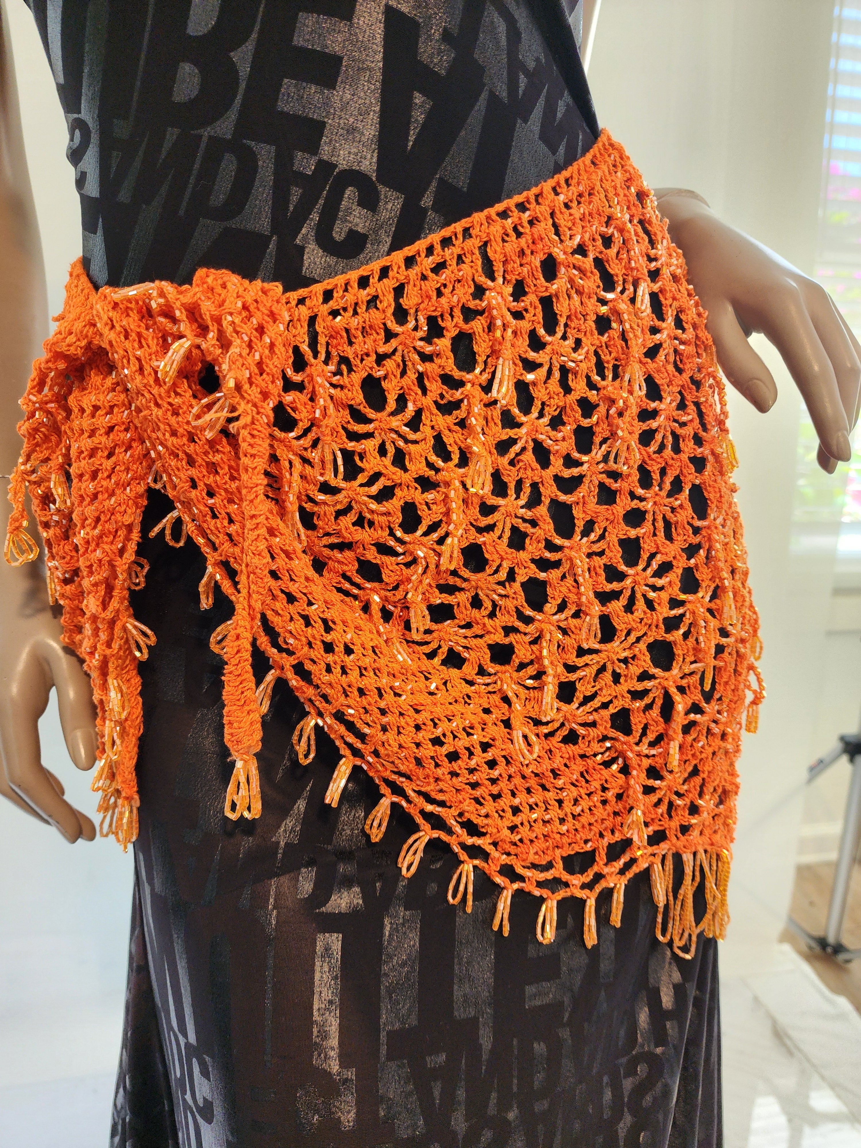 Crochet Hip Scarf 25403