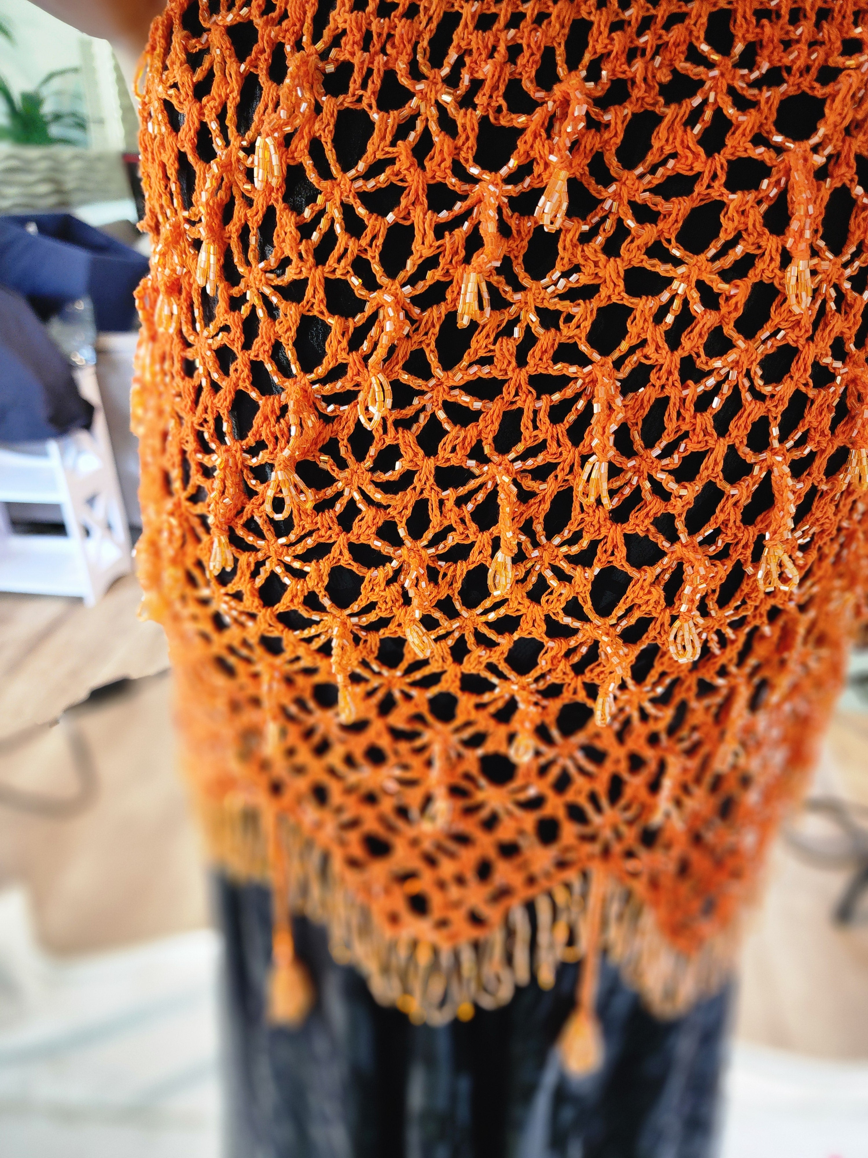 Crochet Hip Scarf 25403