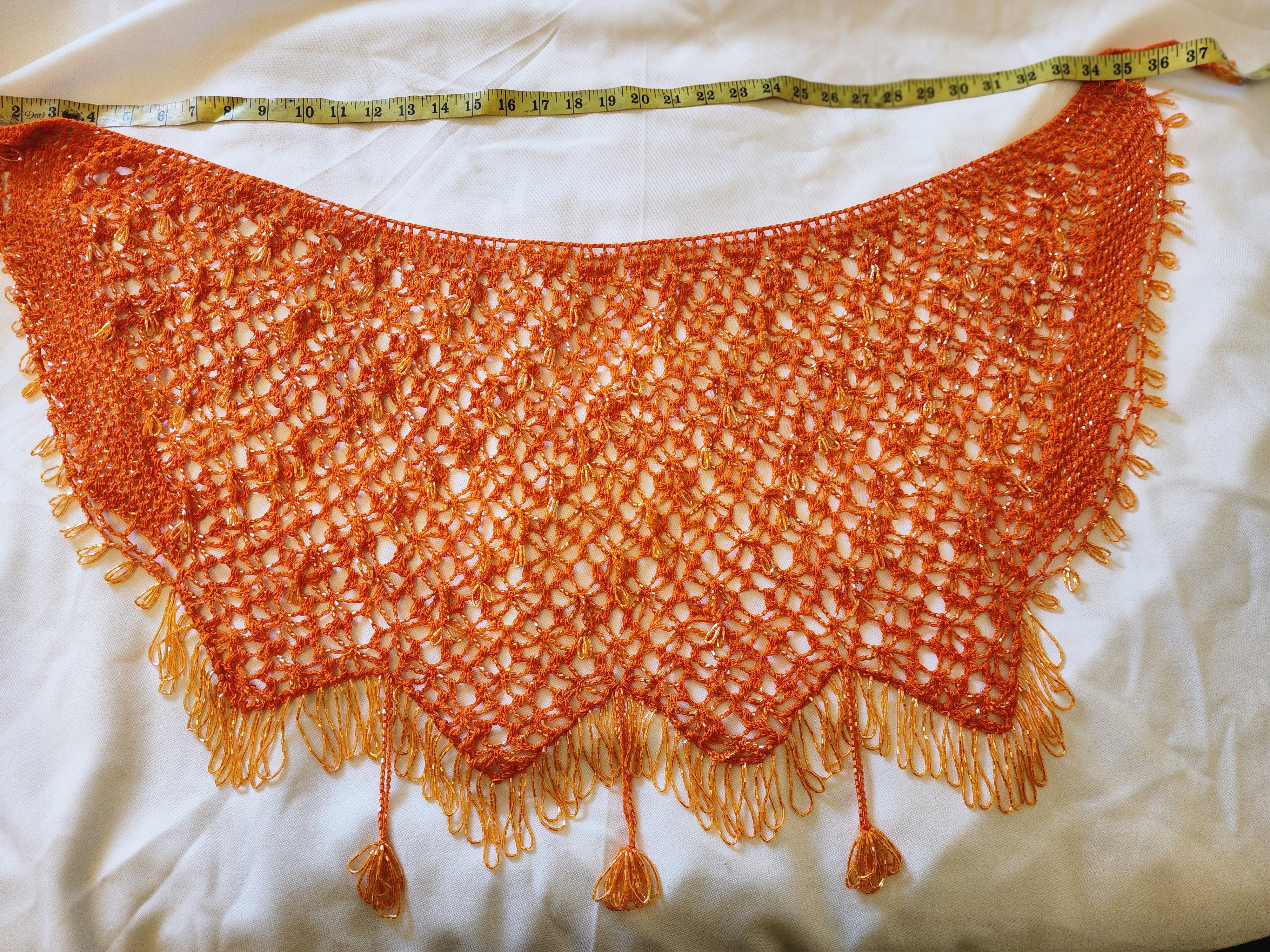 Crochet Hip Scarf 25403