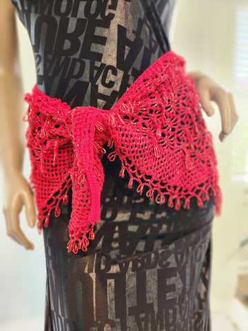 Crochet Hip Scarf 25400
