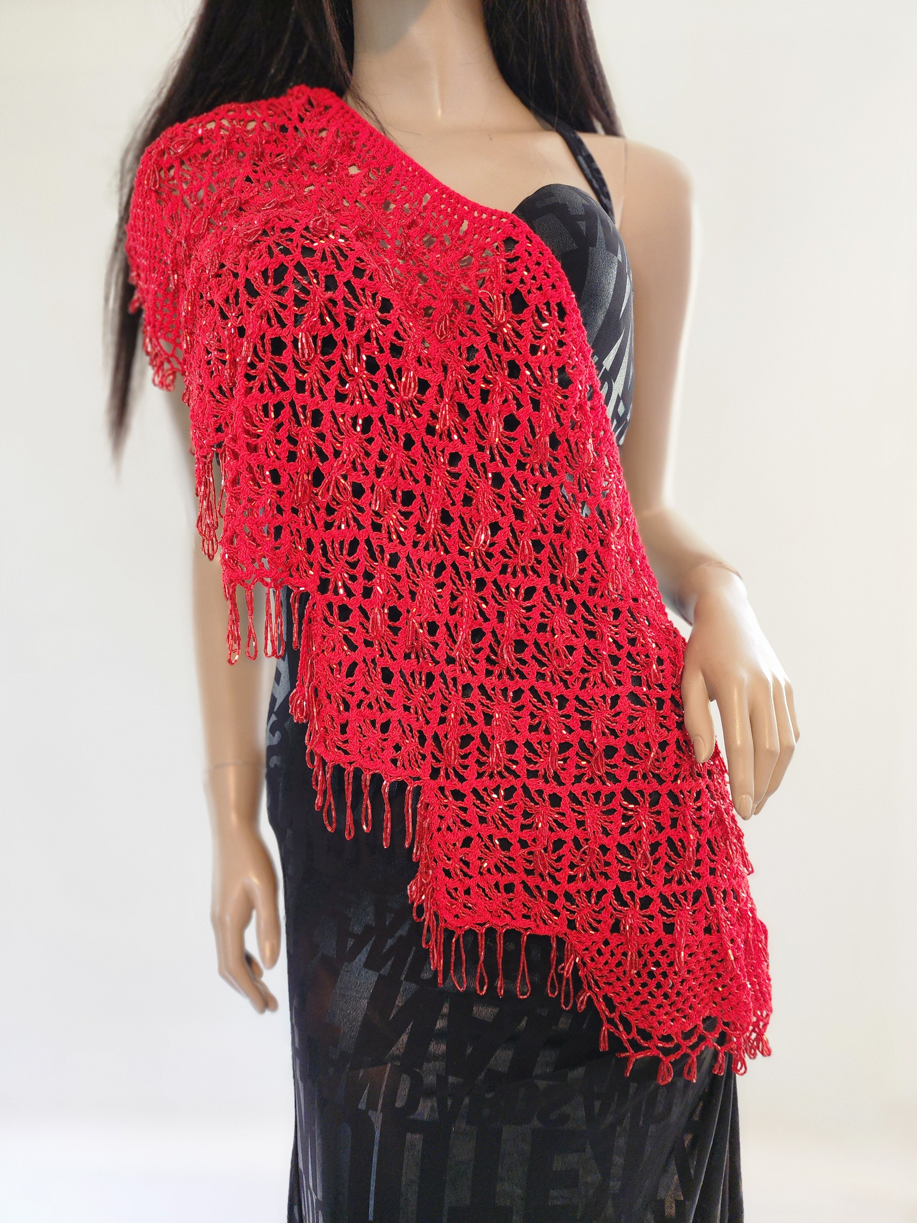 Crochet Hip Scarf 25400
