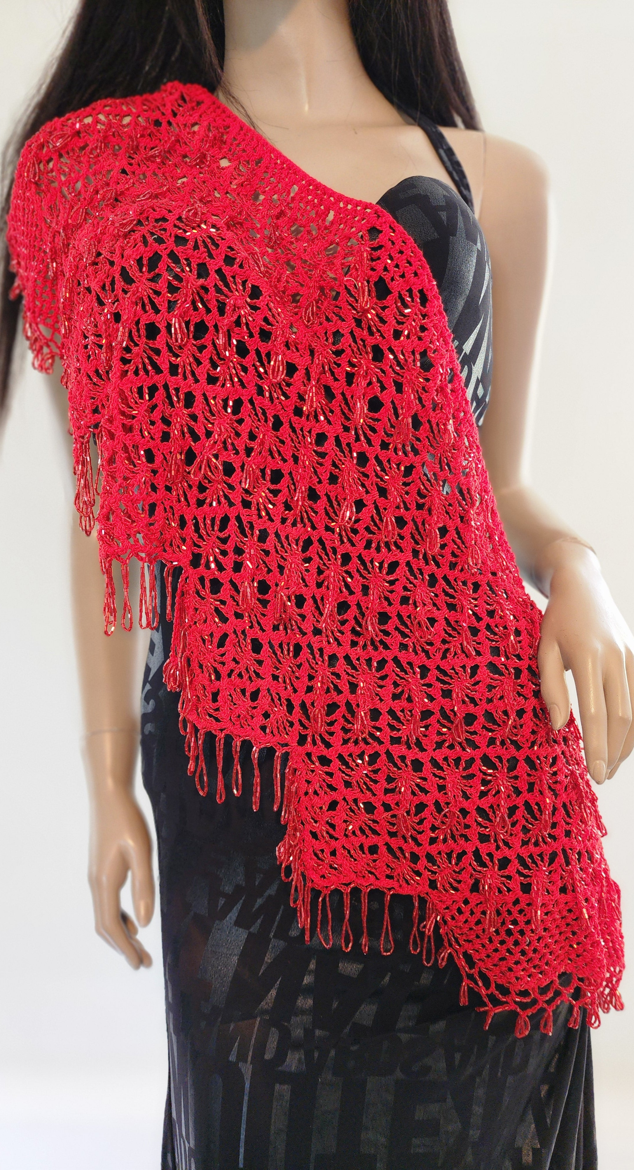 Crochet Hip Scarf 25400