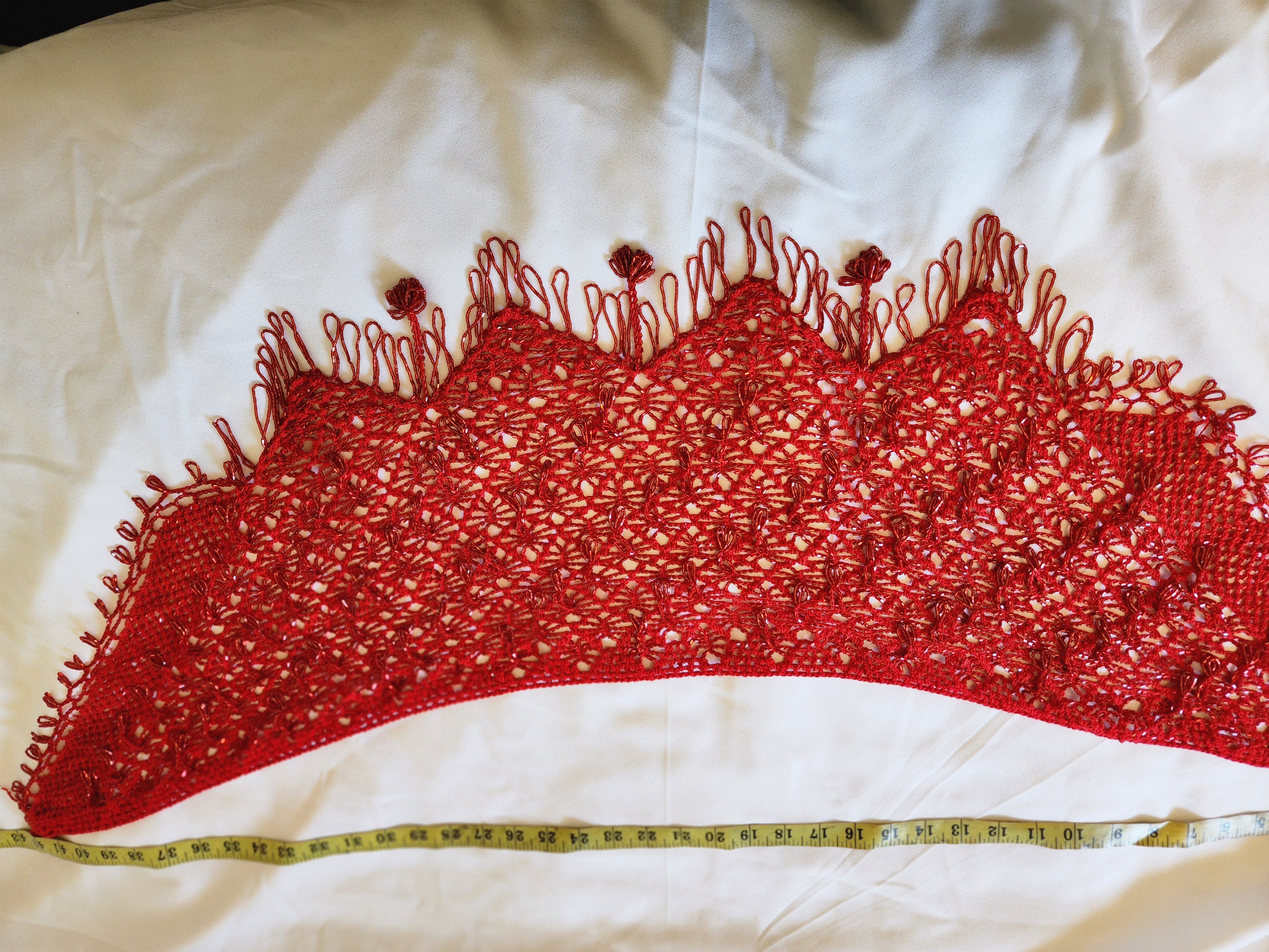 Crochet Hip Scarf 25400