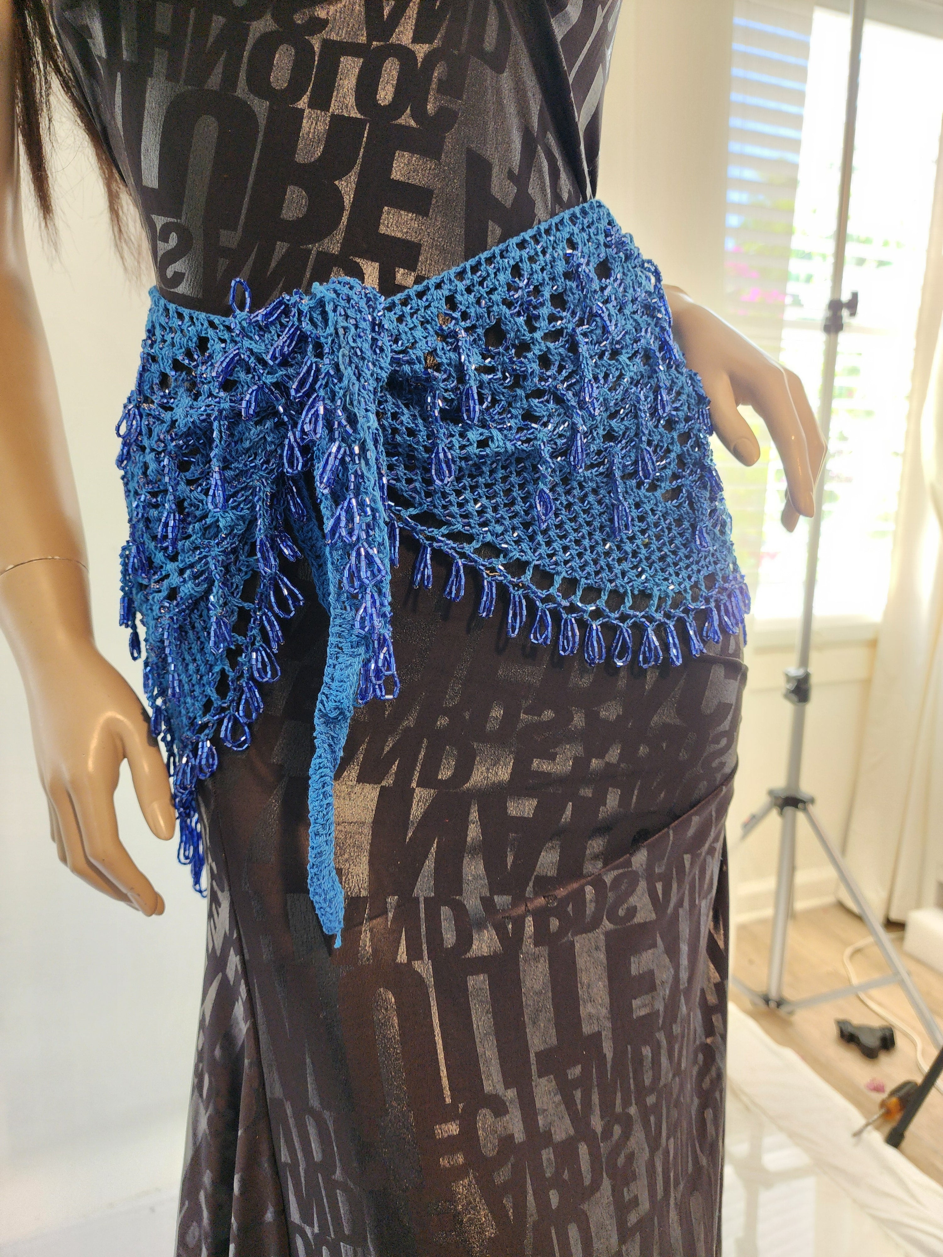 Crochet Hip Scarf 25399
