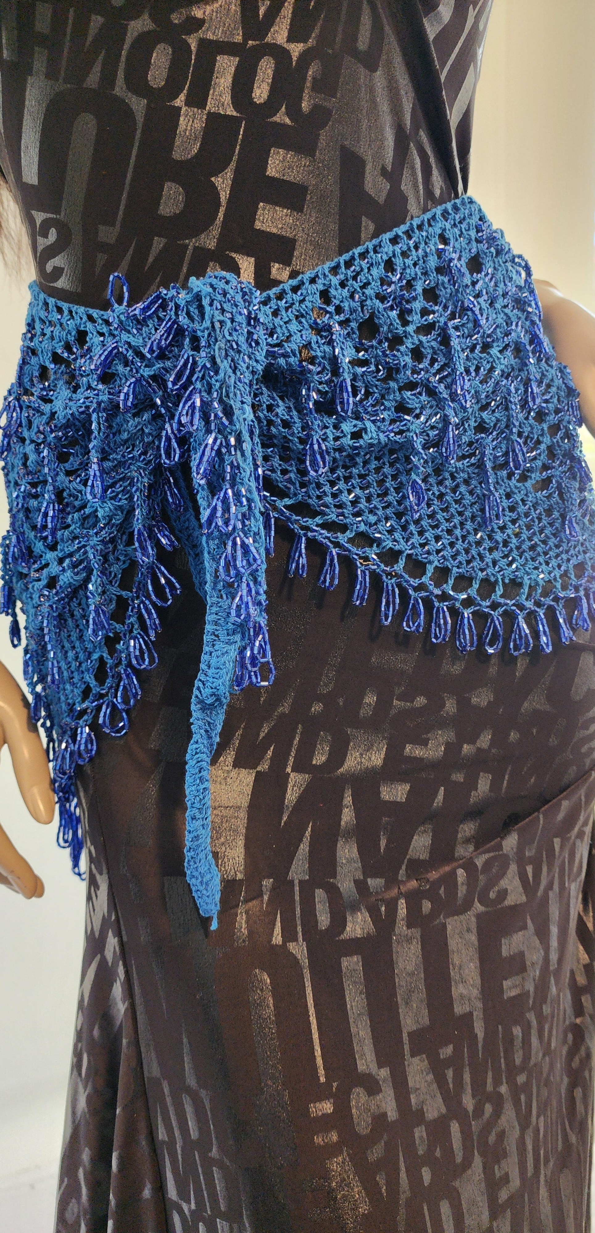 Crochet Hip Scarf 25399