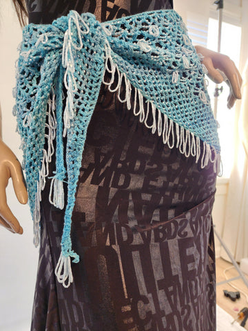Crochet Hip Scarf 25398