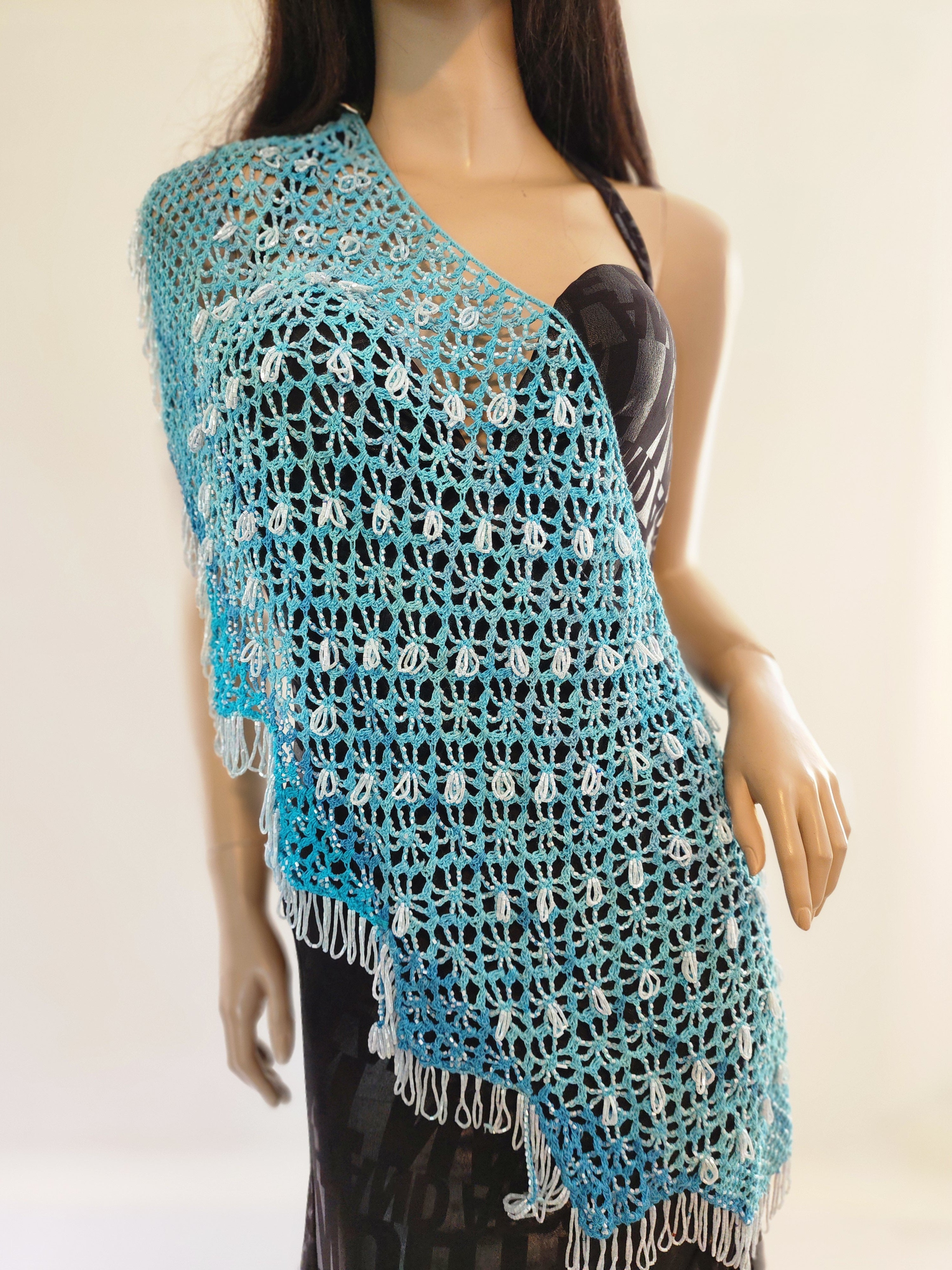 Crochet Hip Scarf 25398