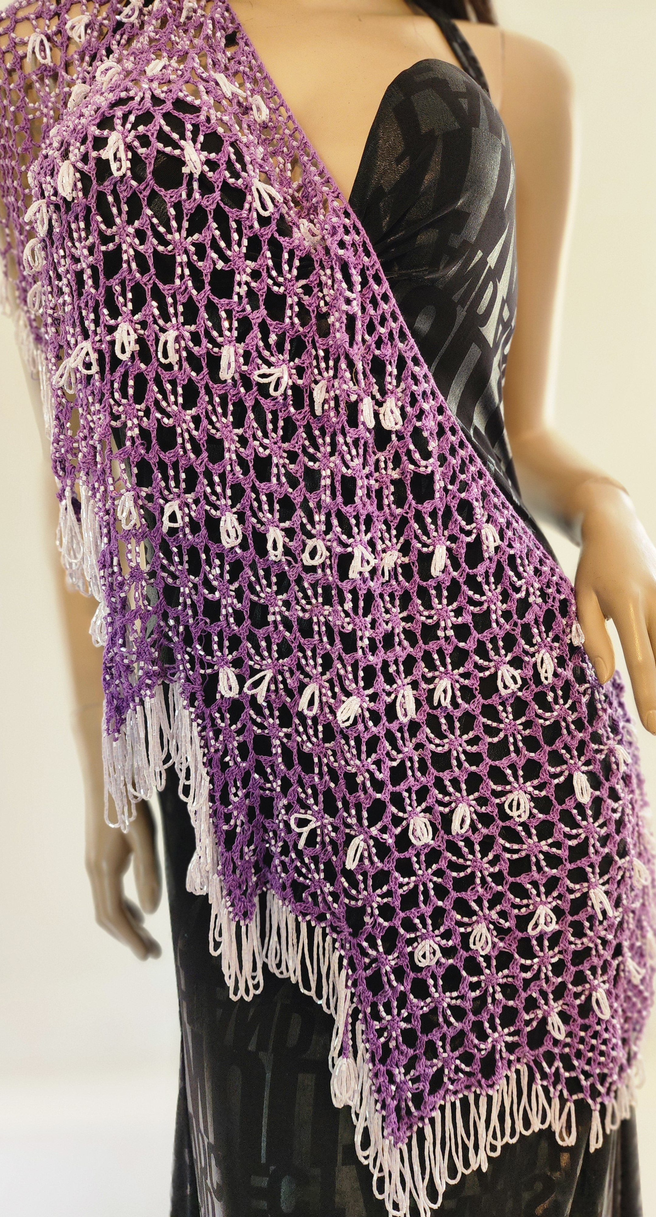 Crochet Hip Scarf 25395