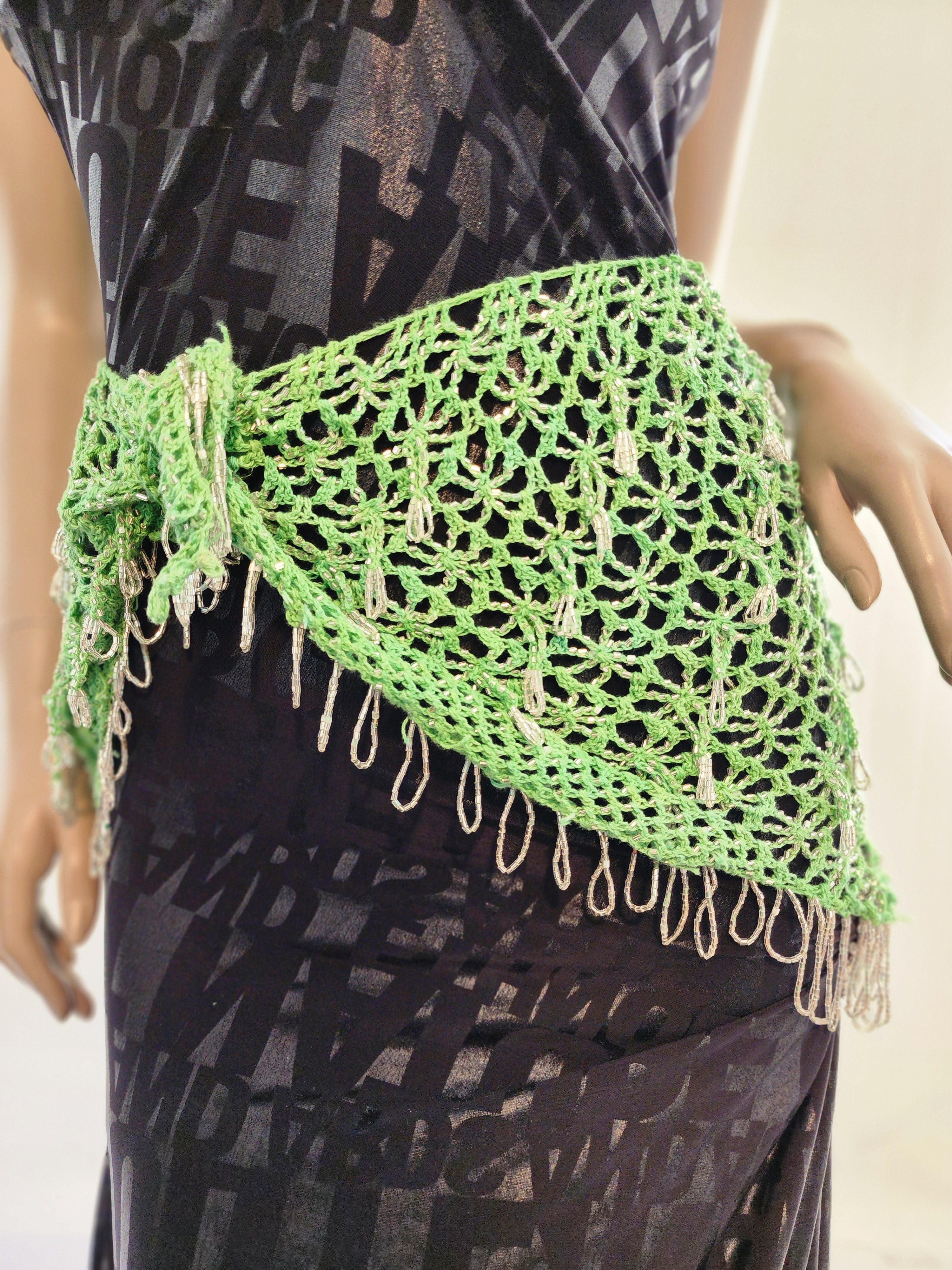 Crochet Hip Scarf 25394