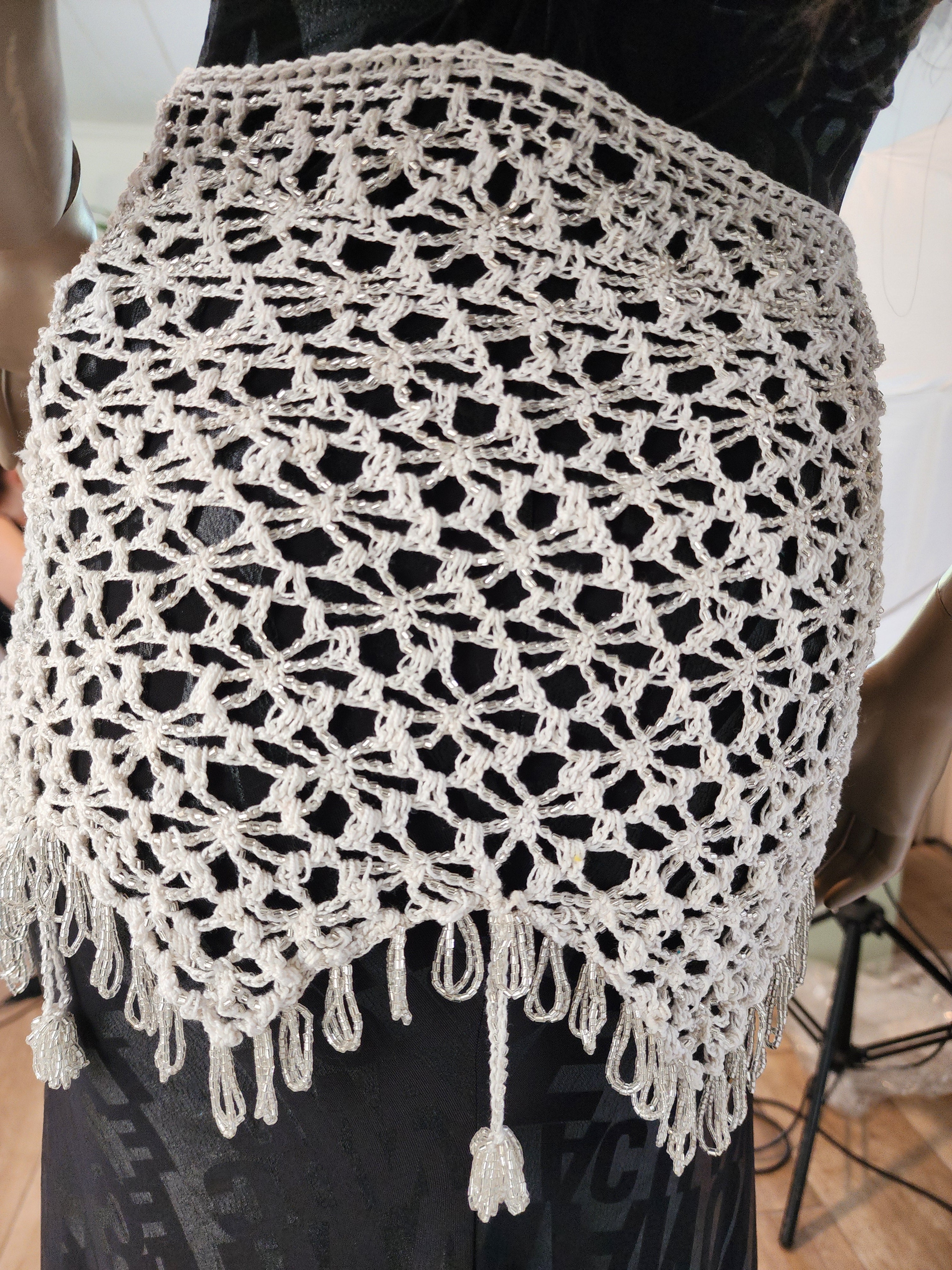 Crochet Hip Scarf 25396