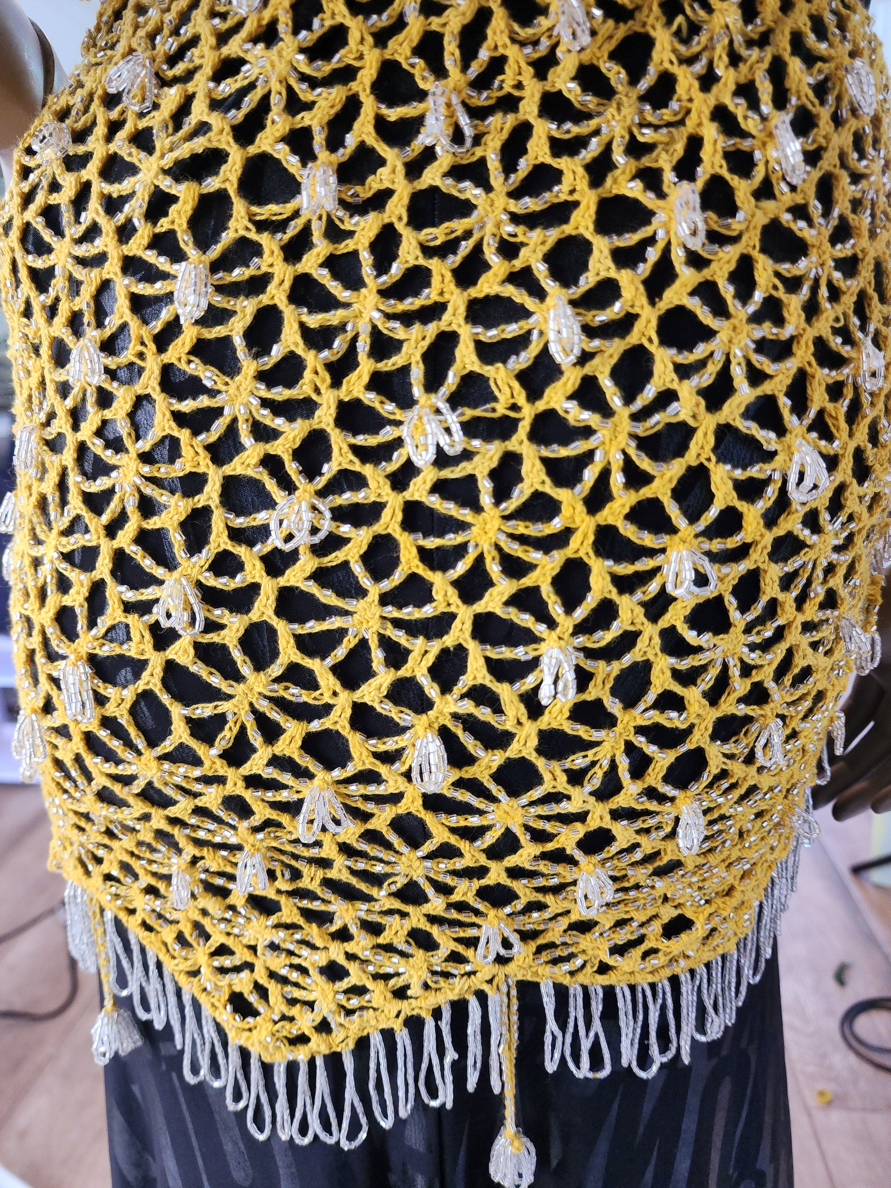 Crochet Hip Scarf 25397