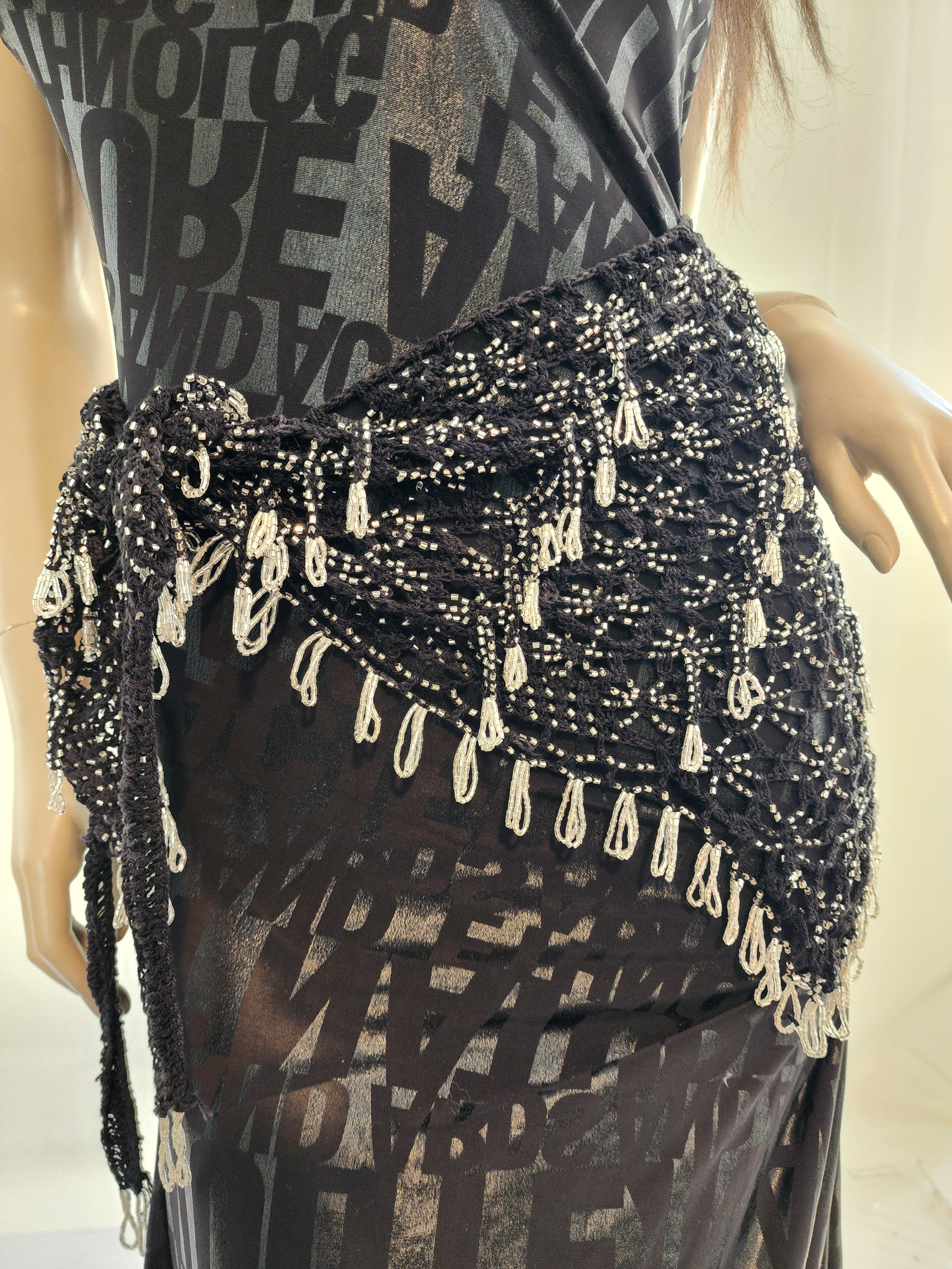 Crochet Hip Scarf 25402