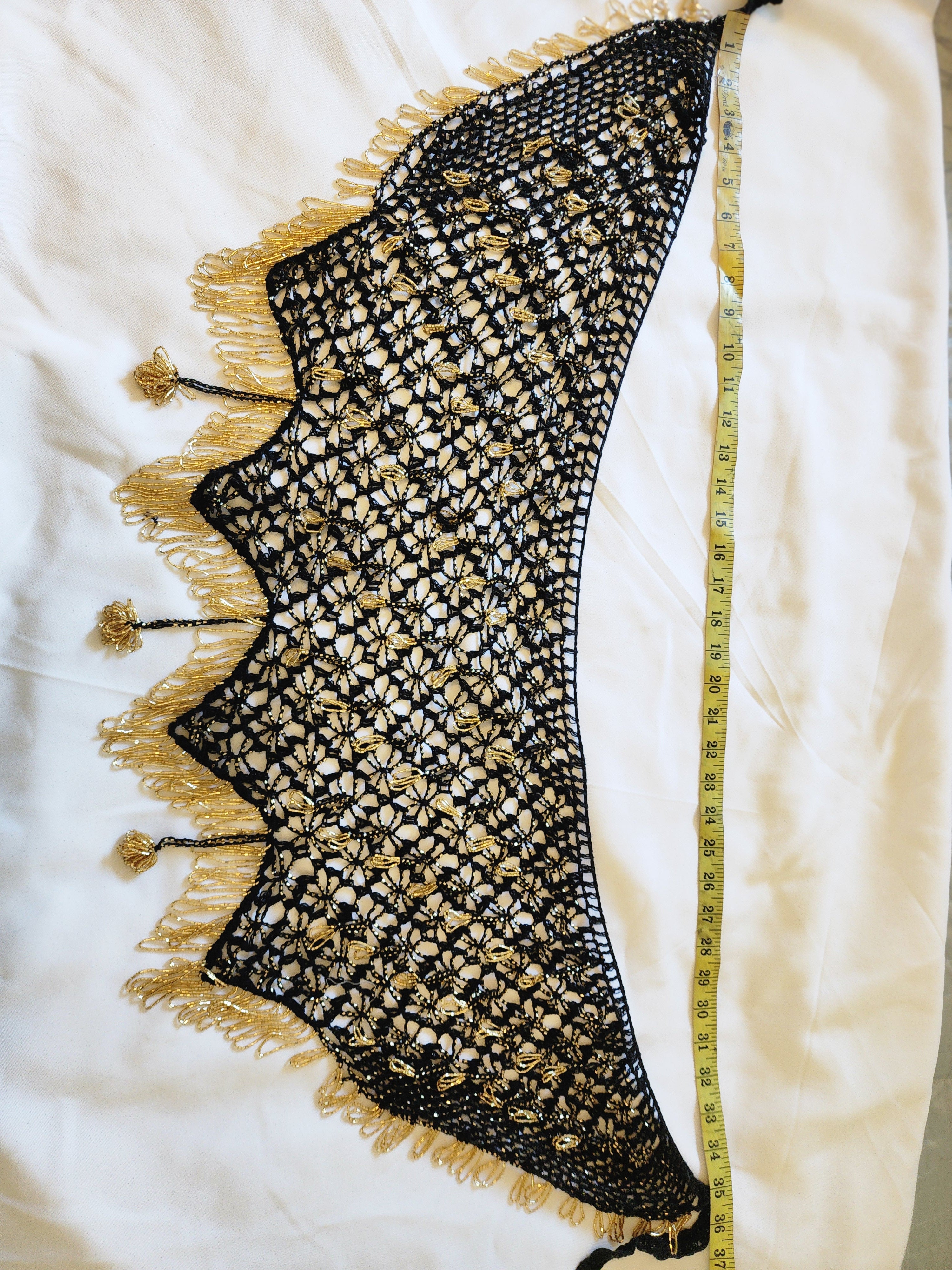 Crochet Hip Scarf 25401