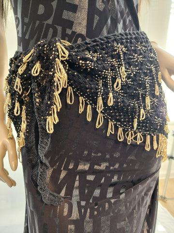 Crochet Hip Scarf 25401