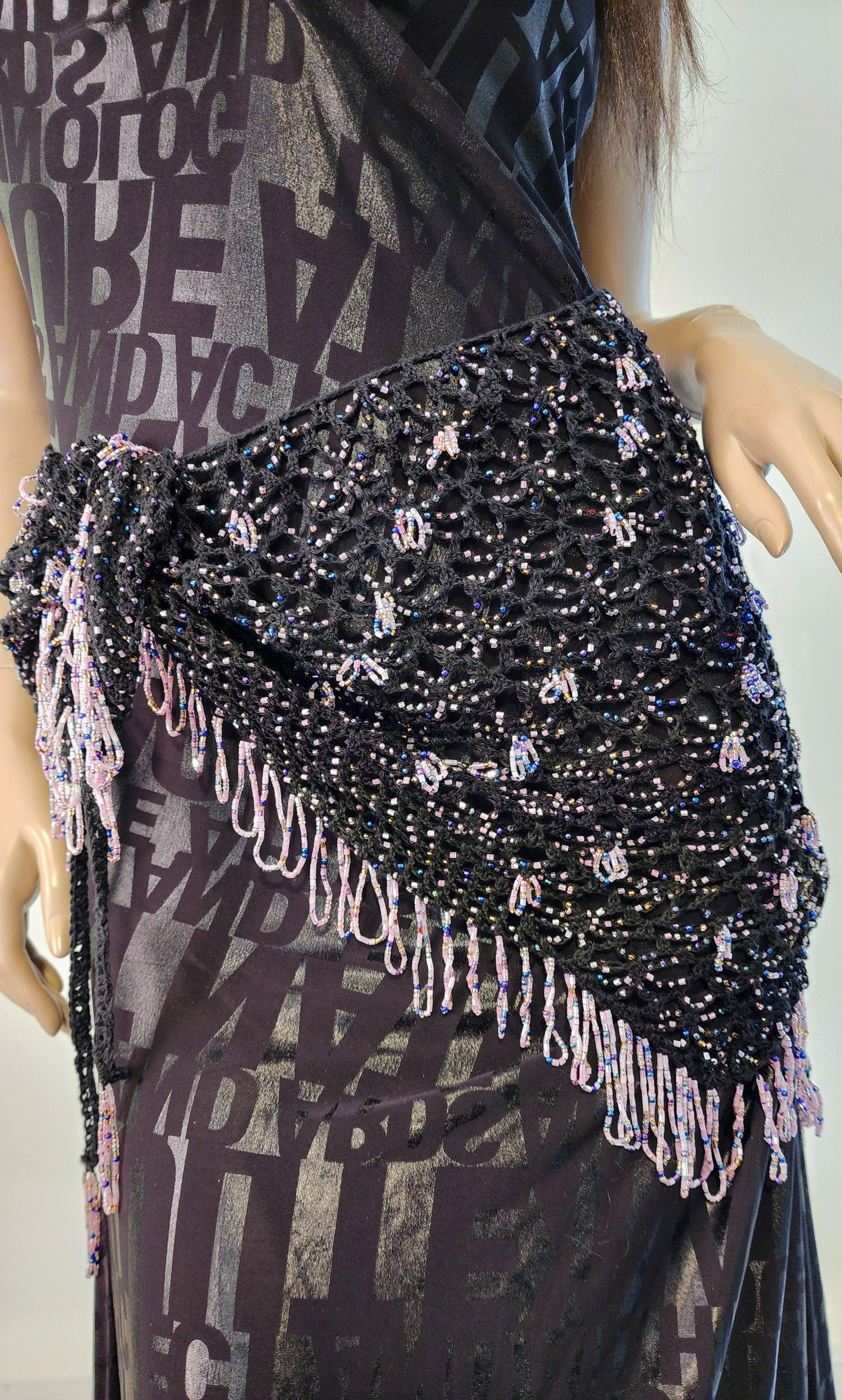 Crochet Hip Scarf 25425