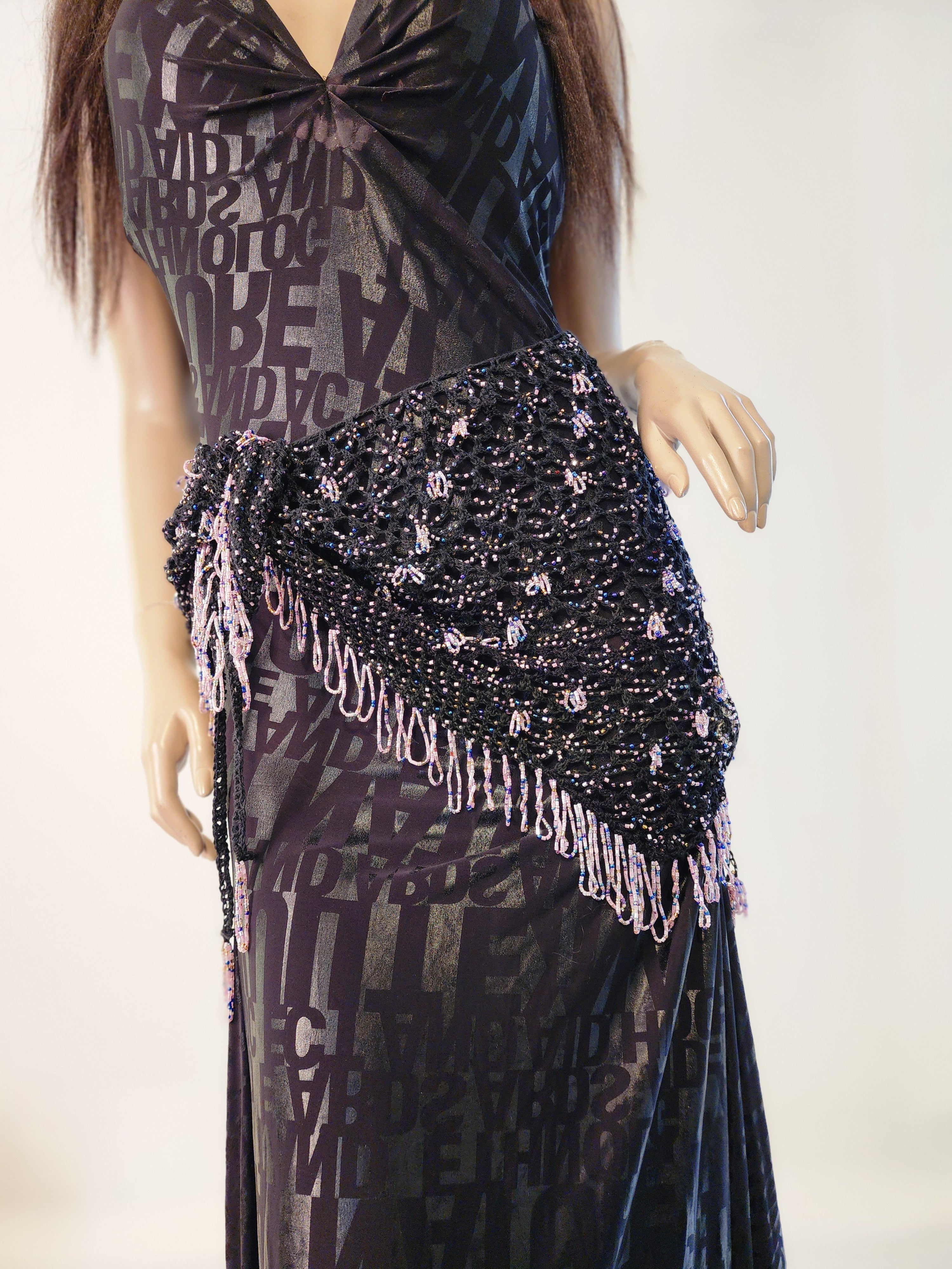 Crochet Hip Scarf 25425