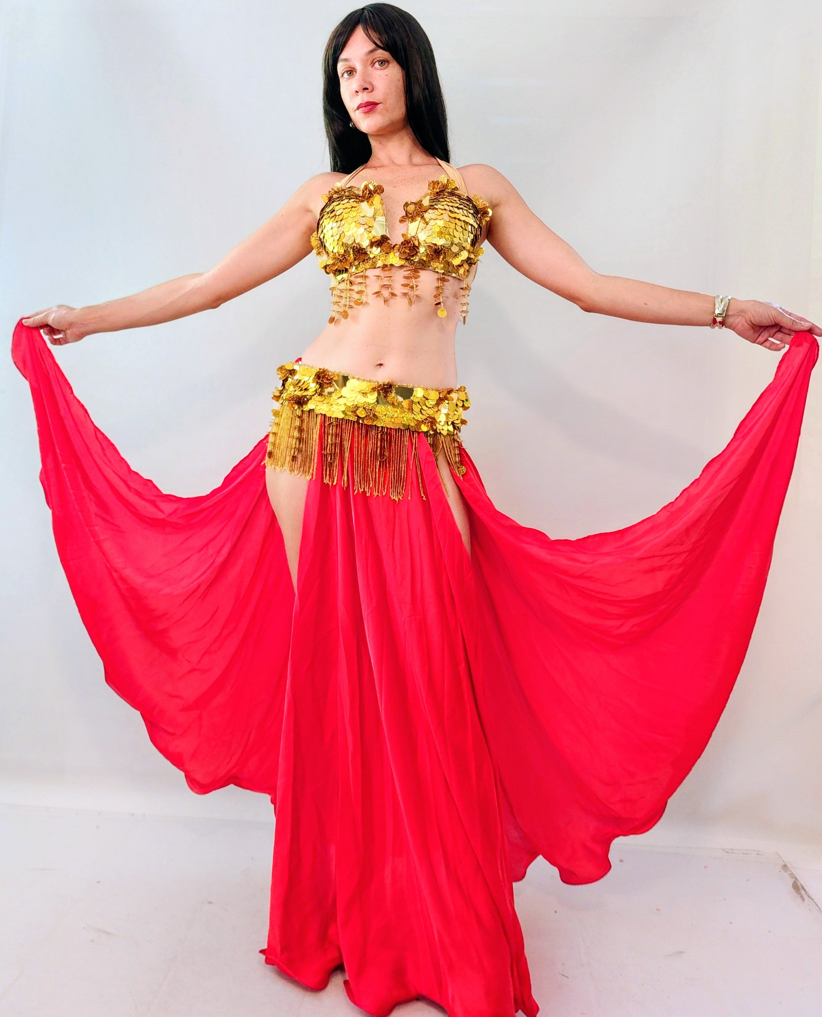 Gold Palette Bra/belt set (D) 25518