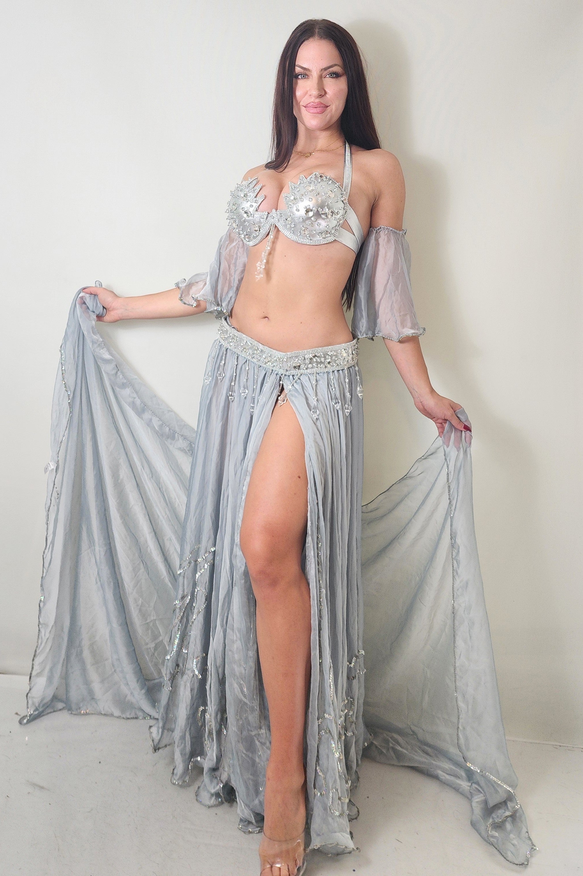 Mumtaz Bra and belt set 25258A
