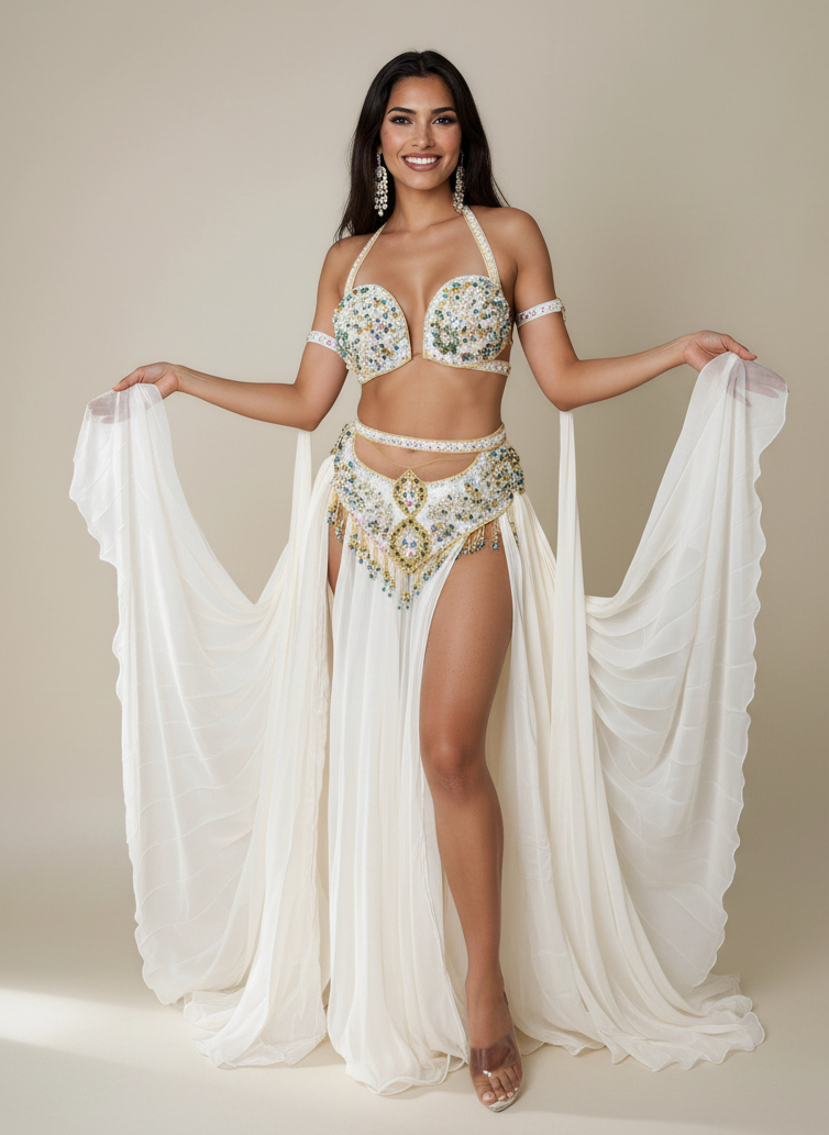 Eman Zaki Two-Piece Costume 25687A