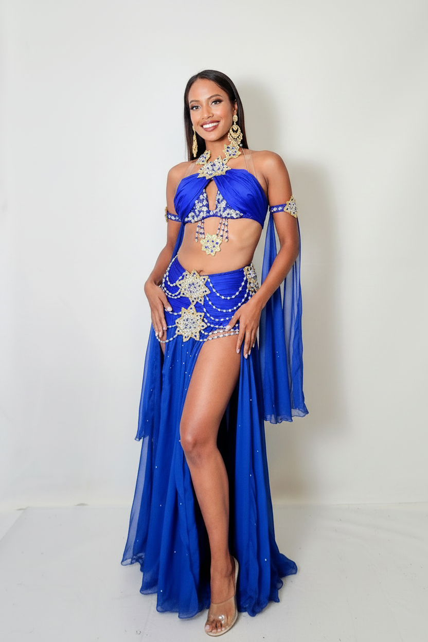 Eman Zaki Two-Piece Costume 25609A