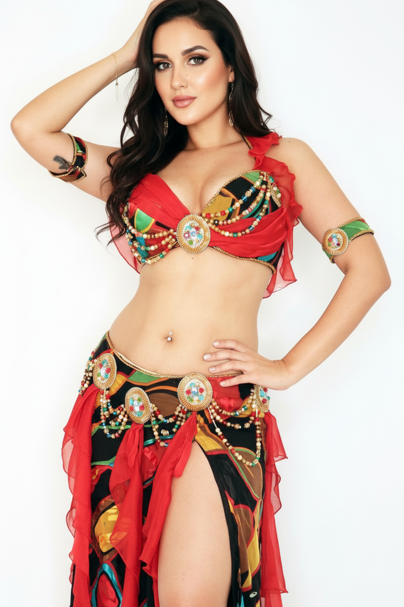 Hoda Zaki Two Piece Costume