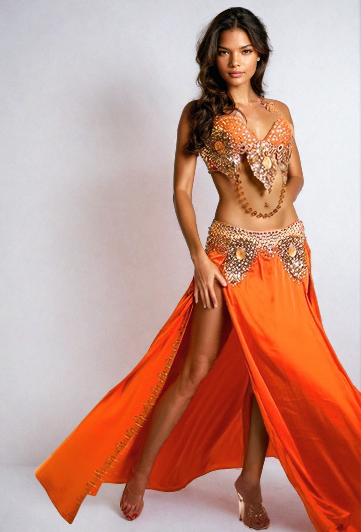 Mamdouh Salama Two Piece Costume 25316