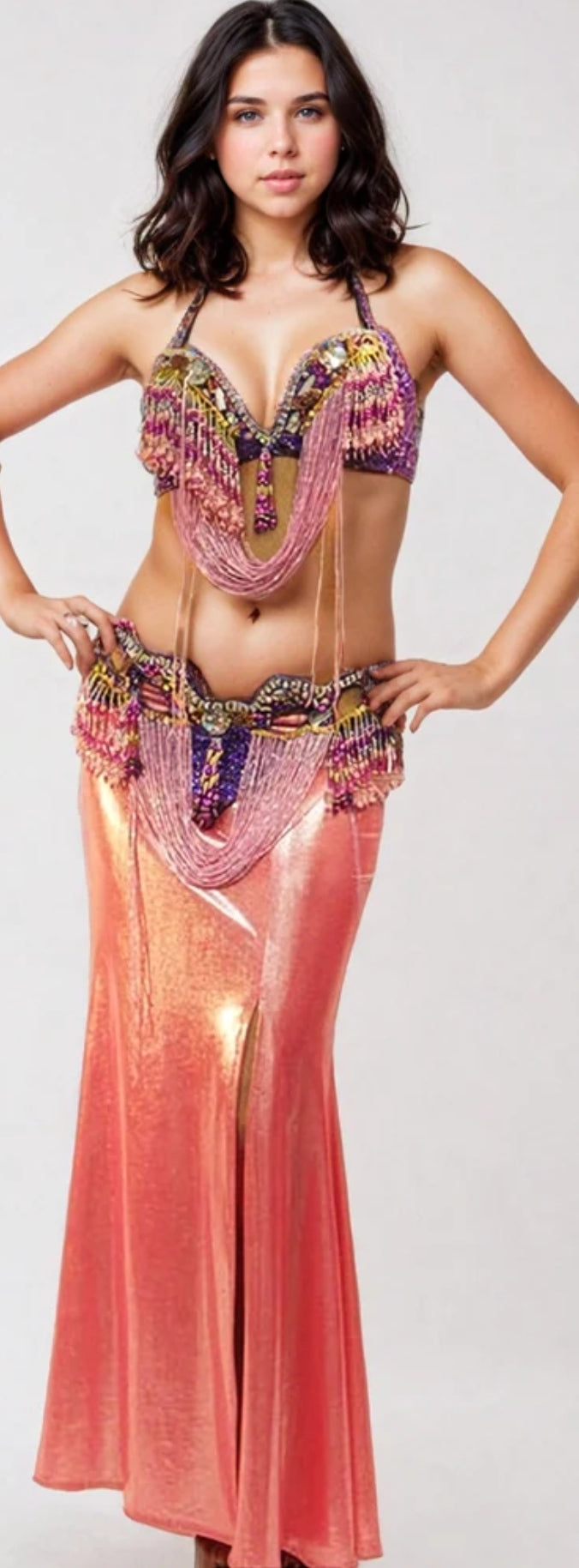 Taj Mahal Bra and Belt set 25291