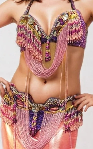 Taj Mahal Bra and Belt set 25291