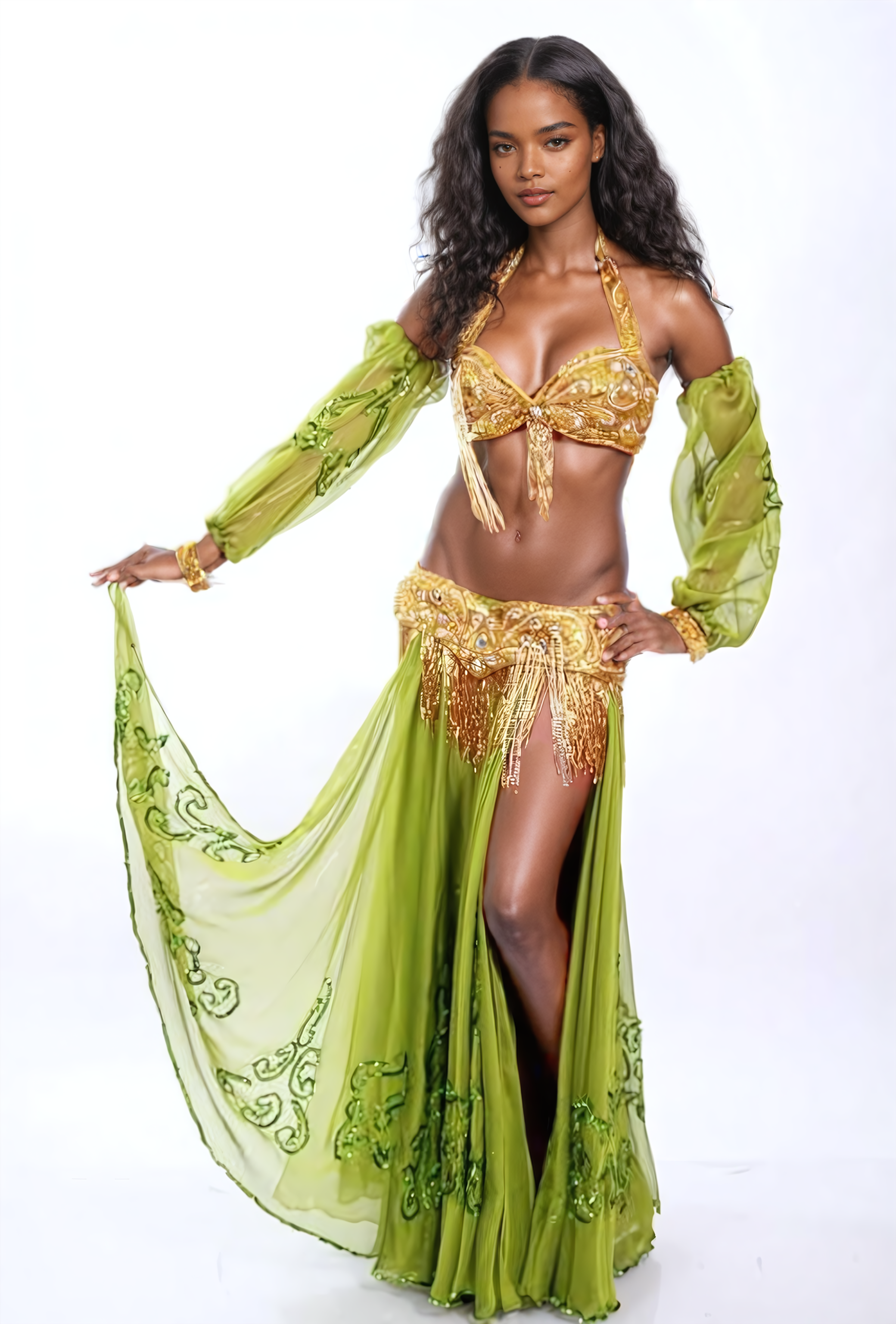 Pharaonics of Egypt Gold Icicles (C Cup)