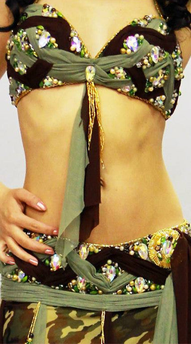 Hoda Zaki Two Piece Costume Costume Sale