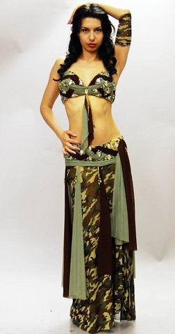 Hoda Zaki Two Piece Costume Costume Sale