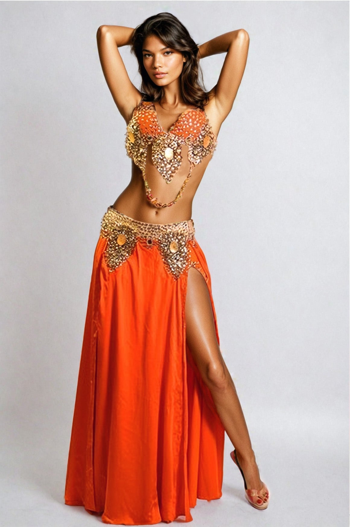 Mamdouh Salama Two Piece Costume 25316