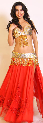 Coin Bra and Belt Set (B) 23049