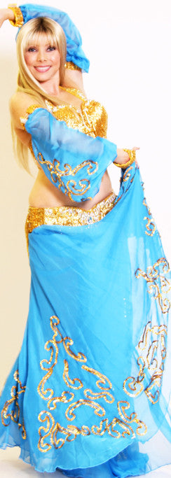 Pharaonics Of Egypt Skirt/Veil Set 23857