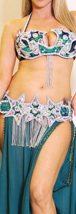 BDS Classic bra and belt set