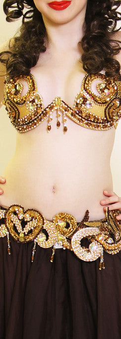 BDS Classic bra and belt set