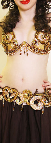 BDS Classic bra and belt set