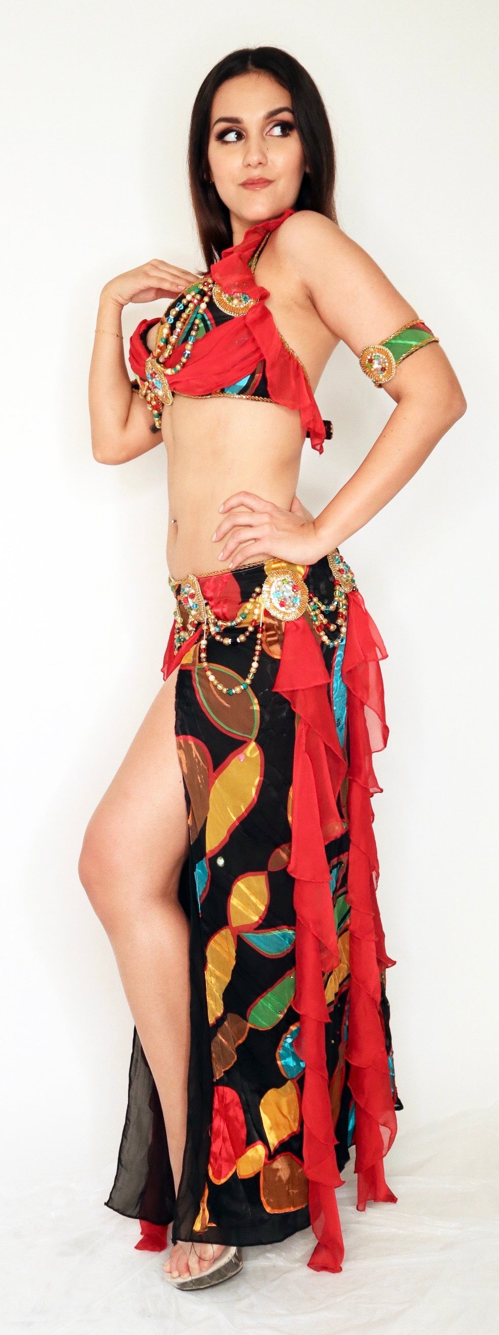 Hoda Zaki Two Piece Costume Hoda Zaki Two Piece Costume