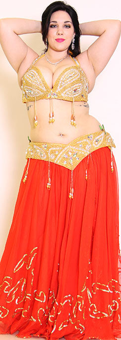 Bra And Belt, Plus Size
