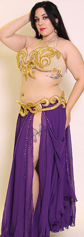 BDS Classic bra and belt set, PLUS SIZE