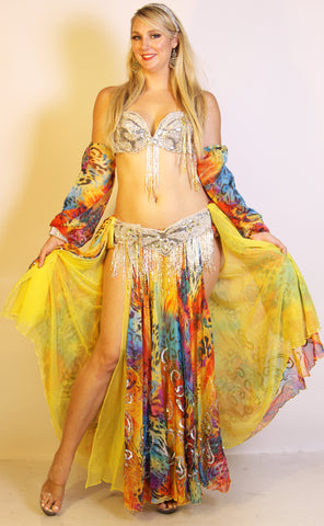 Pharaonics of Egypt Skirt/Veil Set 23856