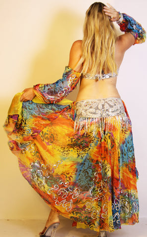 Pharaonics of Egypt Skirt/Veil Set 23856