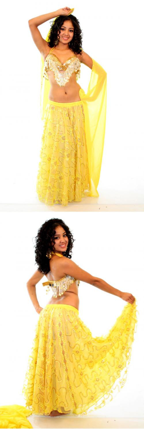 Yellow Lacey Skirt Yellow Lacey Skirt