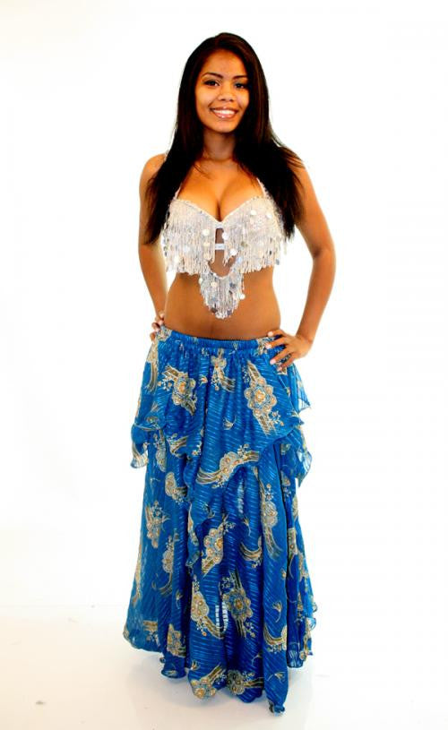 Blue Bollywood Skirt Blue Bollywood Skirt