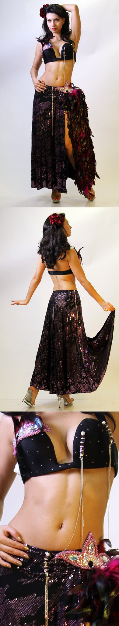 Raqia Hassan  Two-Piece Costume Raqia Hassan  Two-Piece Costume