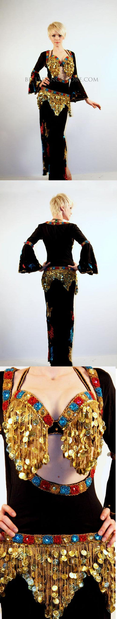 Mumtaz Folkloric/Bra & Belt set/Costume