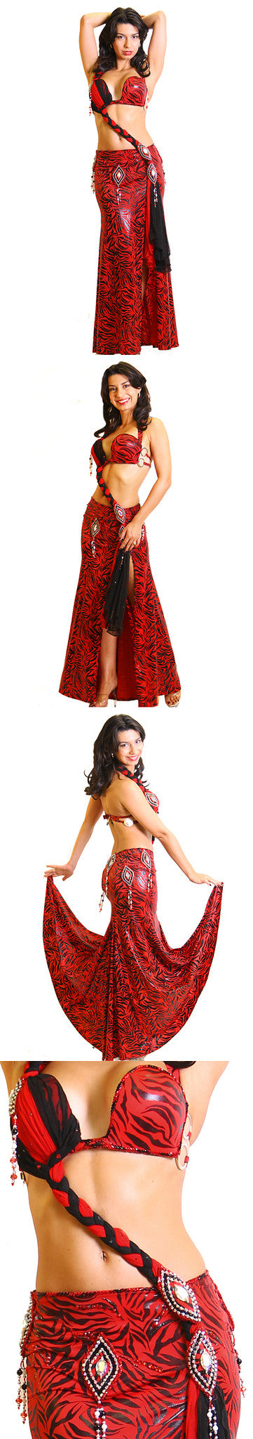 Raqia Hassan Two Piece Costume Raqia Hassan Two Piece Costume