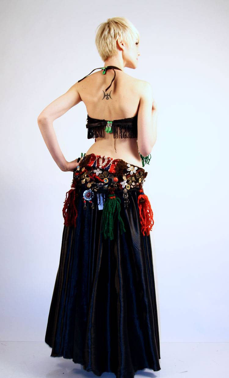 Tribal Bra And Belt set