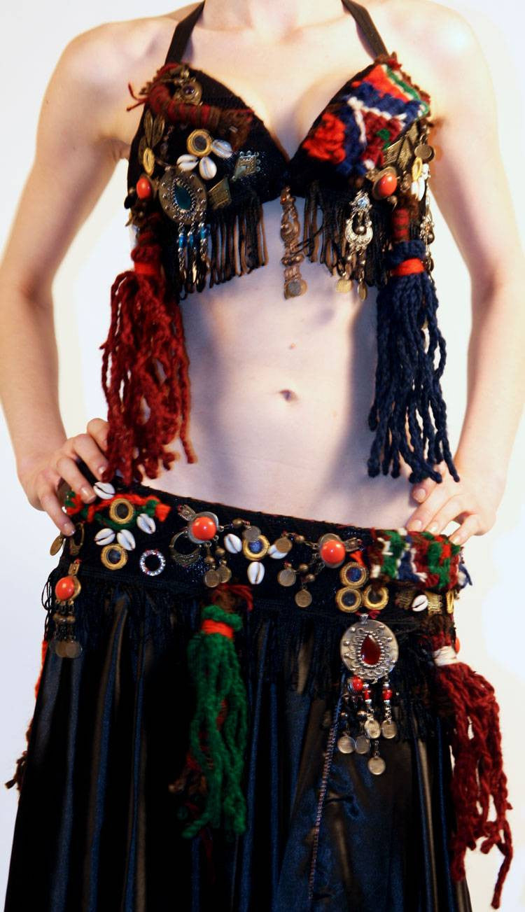 Tribal Bra And Belt